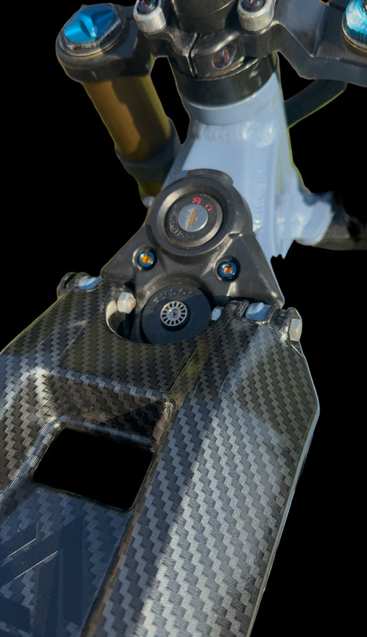Key ignition titanium bolts