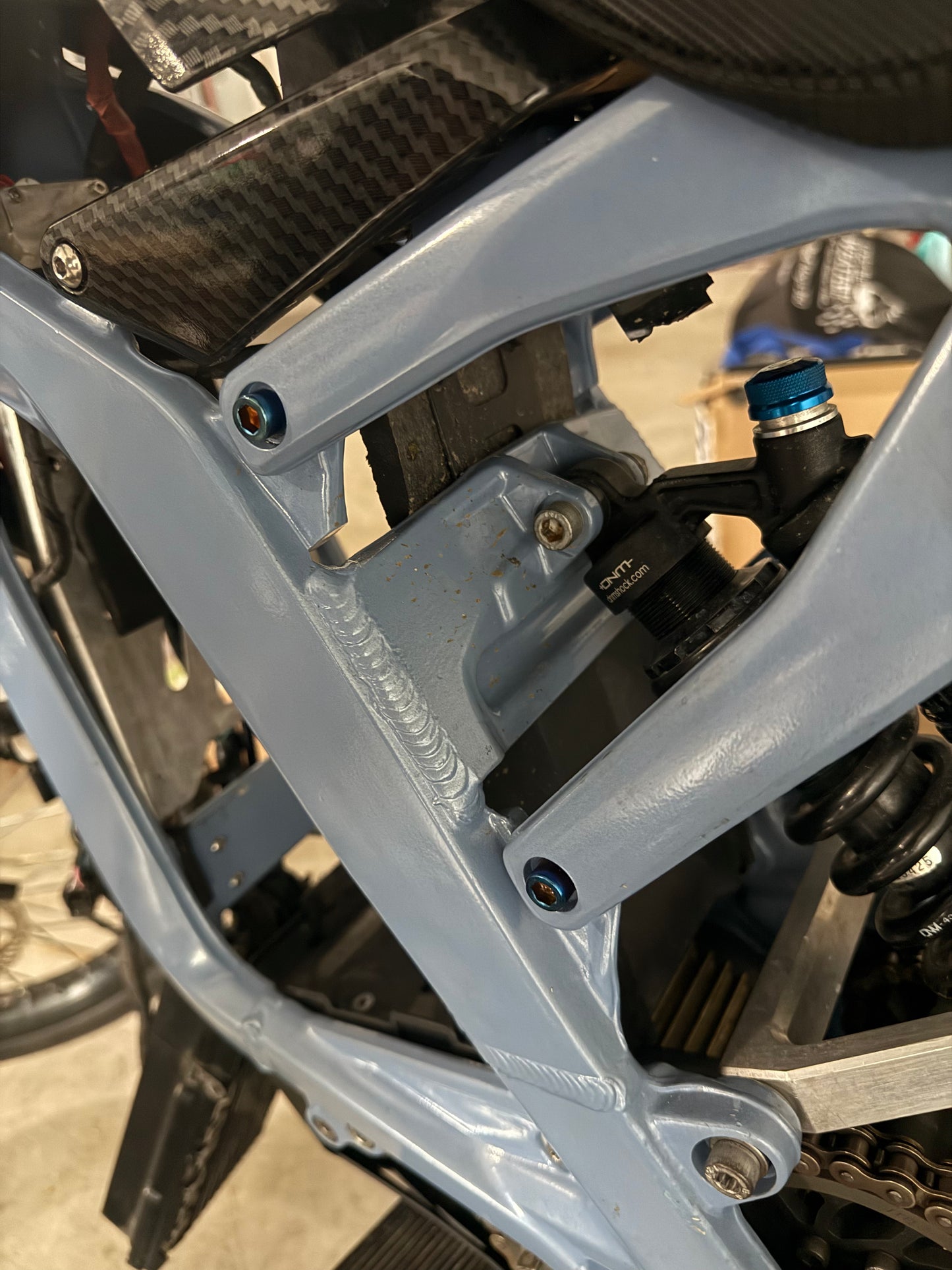 (all e-motos) Titanium Sub-Frame Bolts