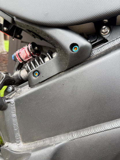 (all e-motos) Titanium Sub-Frame Bolts