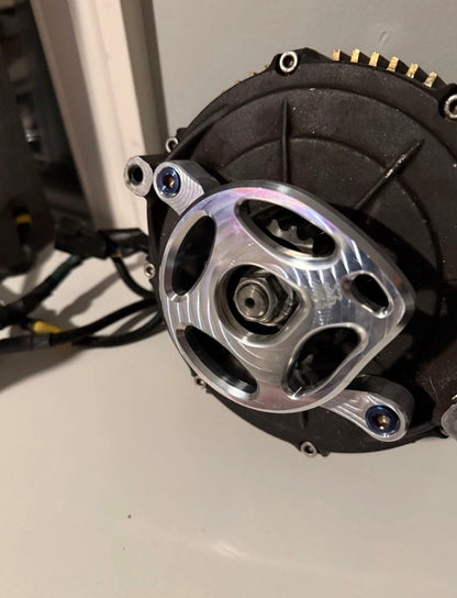 All E-moto Motor Cover Titanium